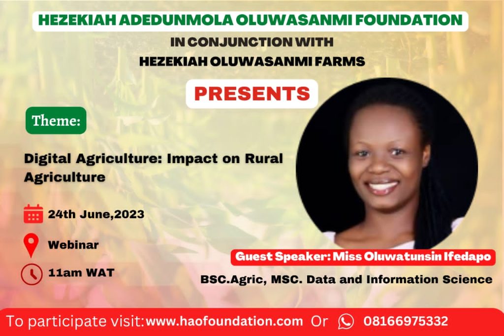 Impact of digital agriculture on rural farming